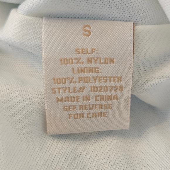 NewWOT Flying Tomato Strapless Midi Dress Cream, Blue & Green Stripes - Small - Picture 14 of 16